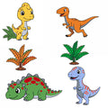 🦕 Dinosaur Paint N Stick Wall Decal Kit Essentials Kit • The Dino Squad